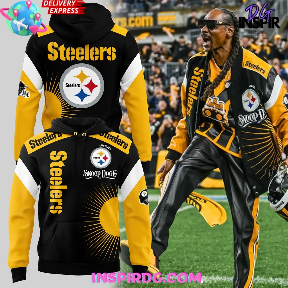 -Pittsburgh Steelers x Snoop Dogg 2024 Hoodie