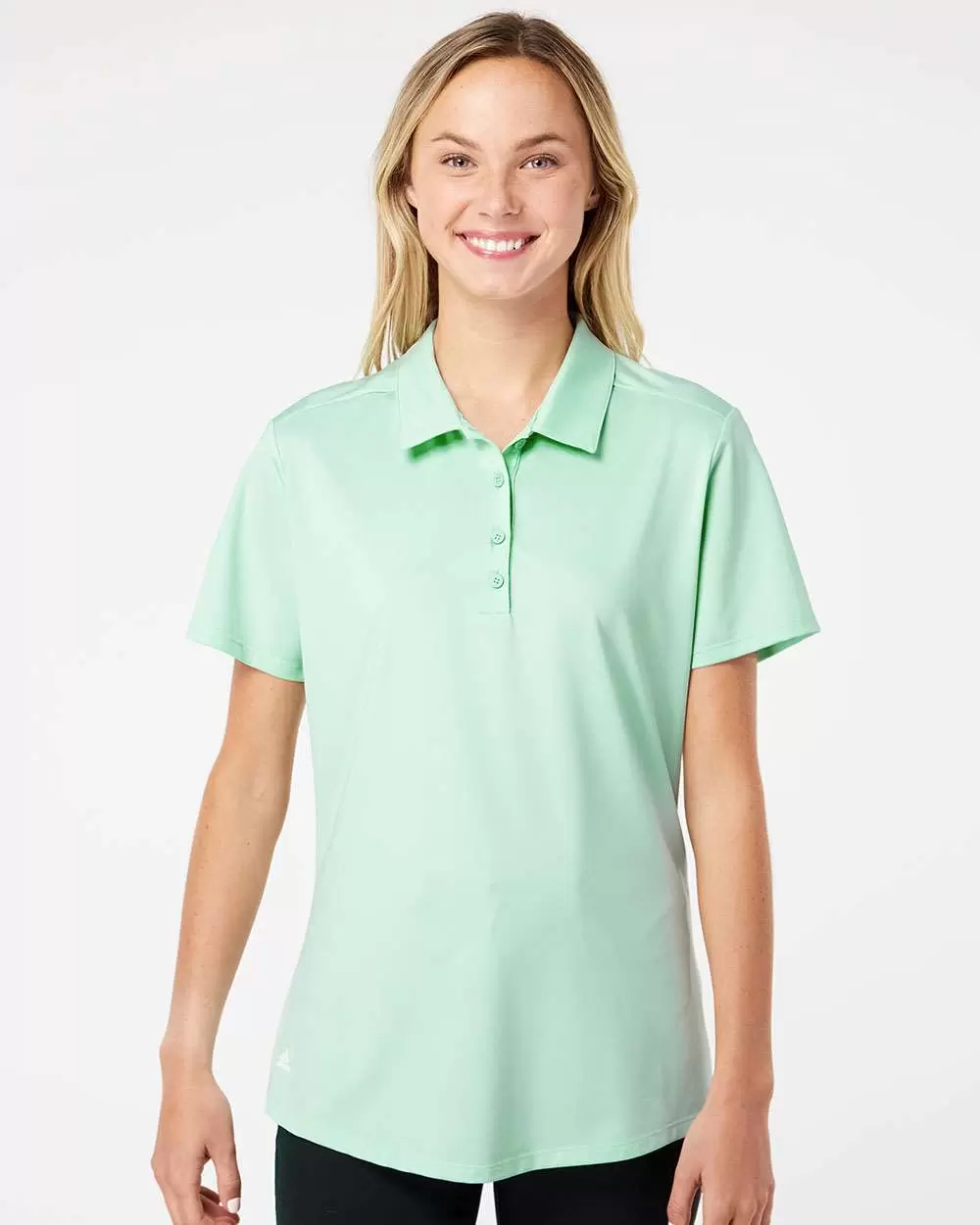 Adidas Golf Clothing A515 Women's Ultimate Solid Polo SKU: A515