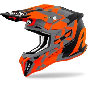 Airoh - Strycker XXX Grey/Orange Helmet