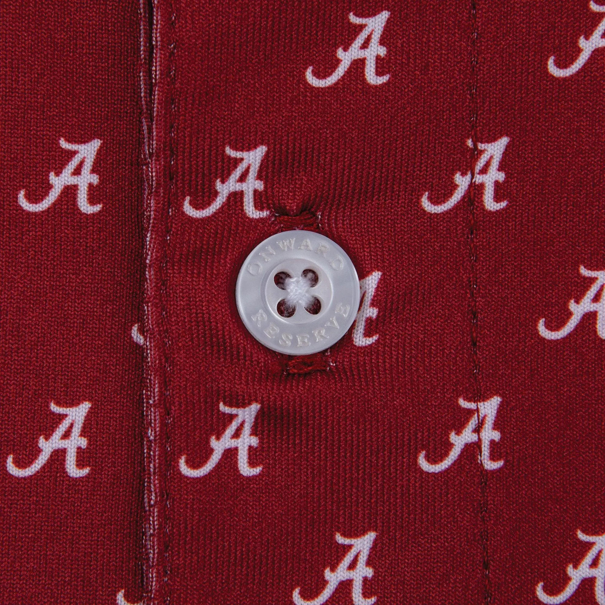 Alabama Script A Printed Performance Polo