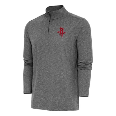 Antigua Houston Rockets Hunk 1/4 Zip Pullover Long Sleeve 1/4 Zip