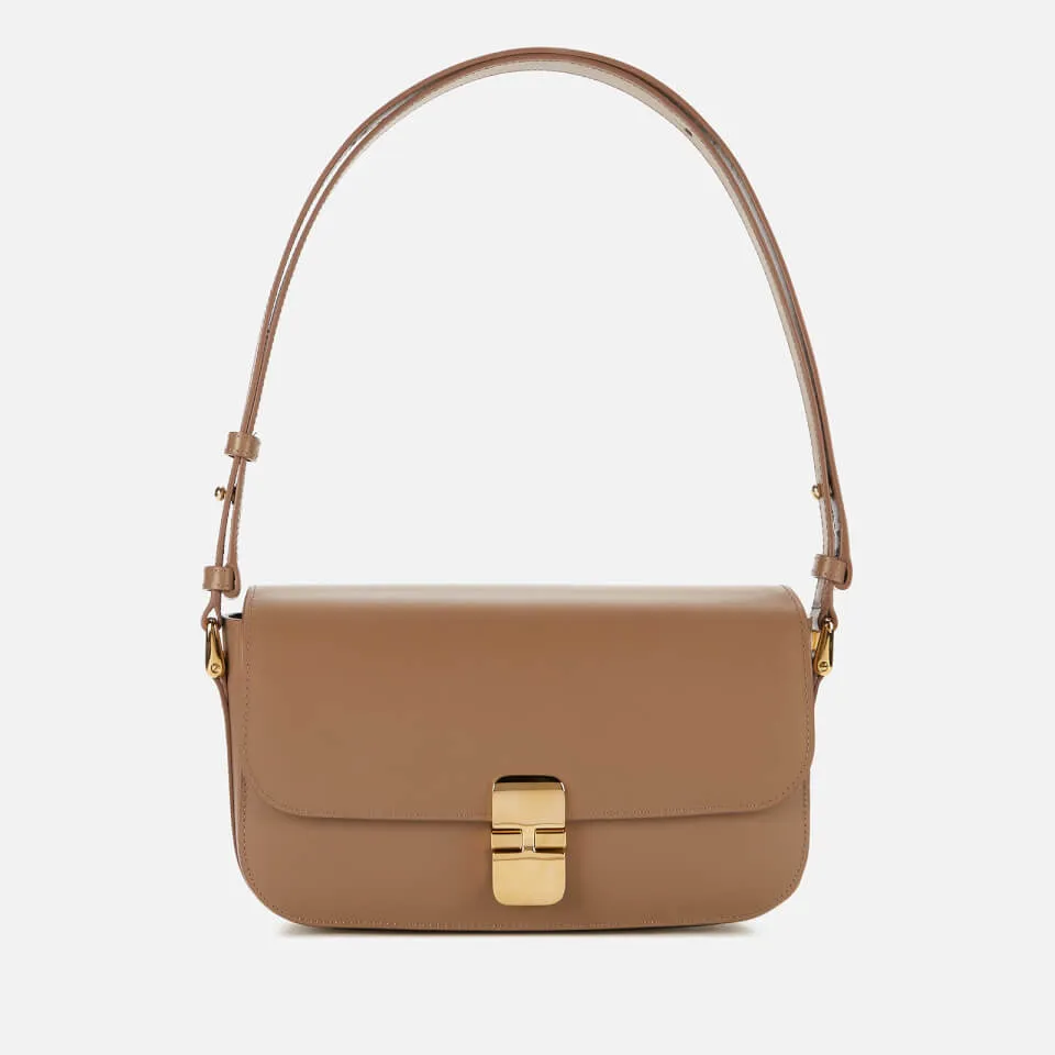 A.P.C. Grace Leather Baguette Bag | Coggles