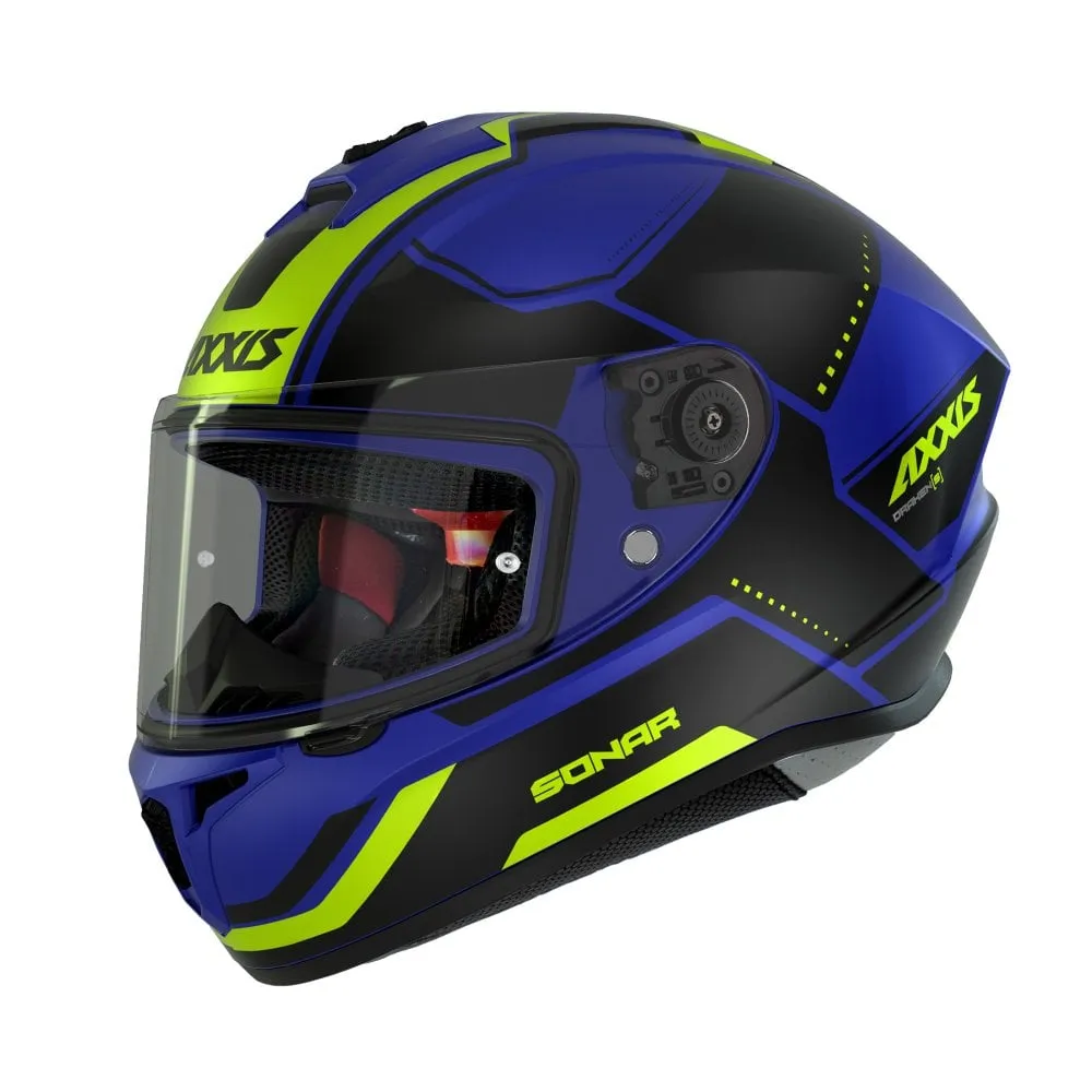 Axxis Draken Sonar Helmet - Blue