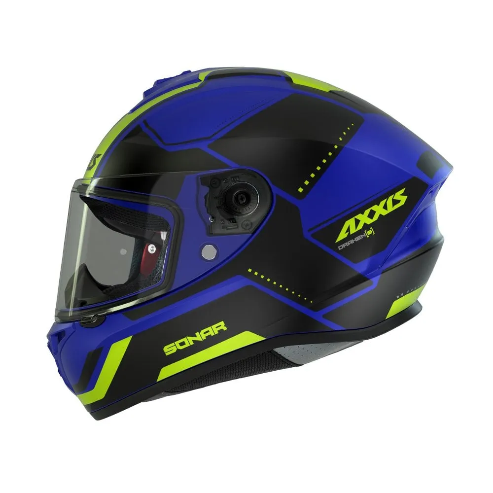 Axxis Draken Sonar Helmet - Blue