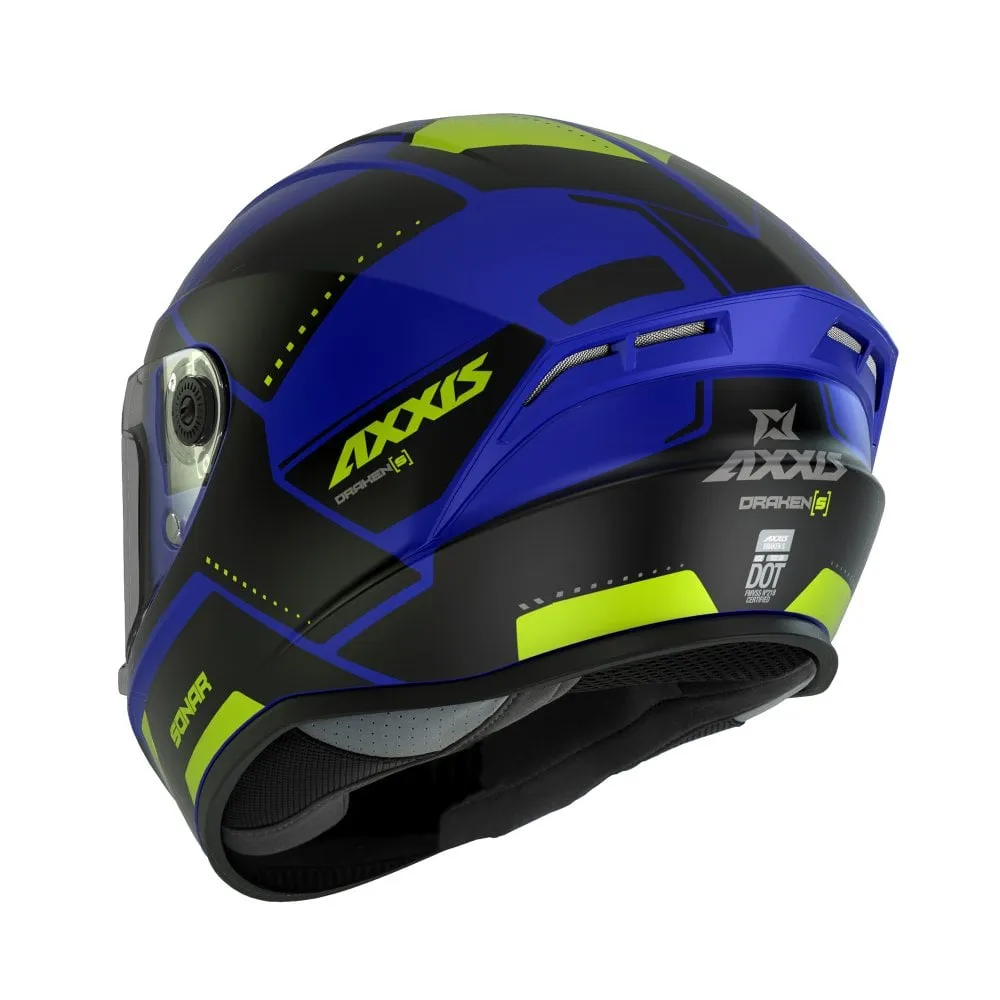 Axxis Draken Sonar Helmet - Blue