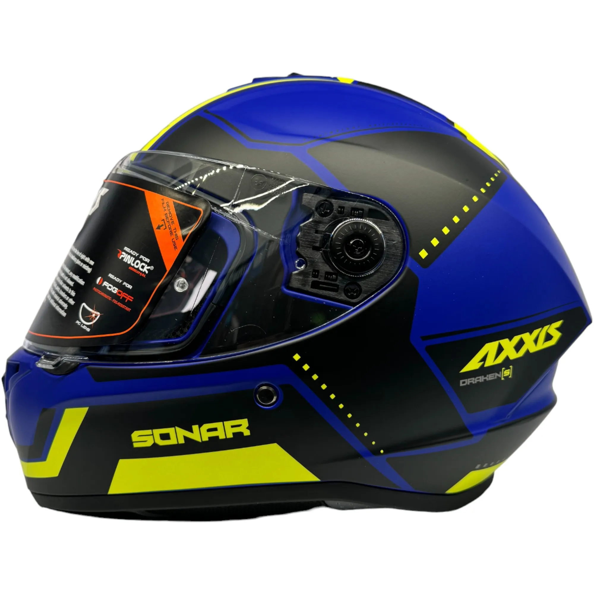 Axxis Draken Sonar Helmet - Blue