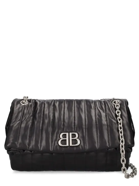 Balenciaga   Medium Monaco leather shoulder bag 