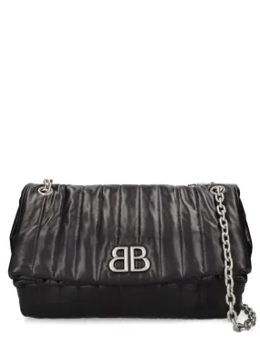 Balenciaga   Medium Monaco leather shoulder bag 