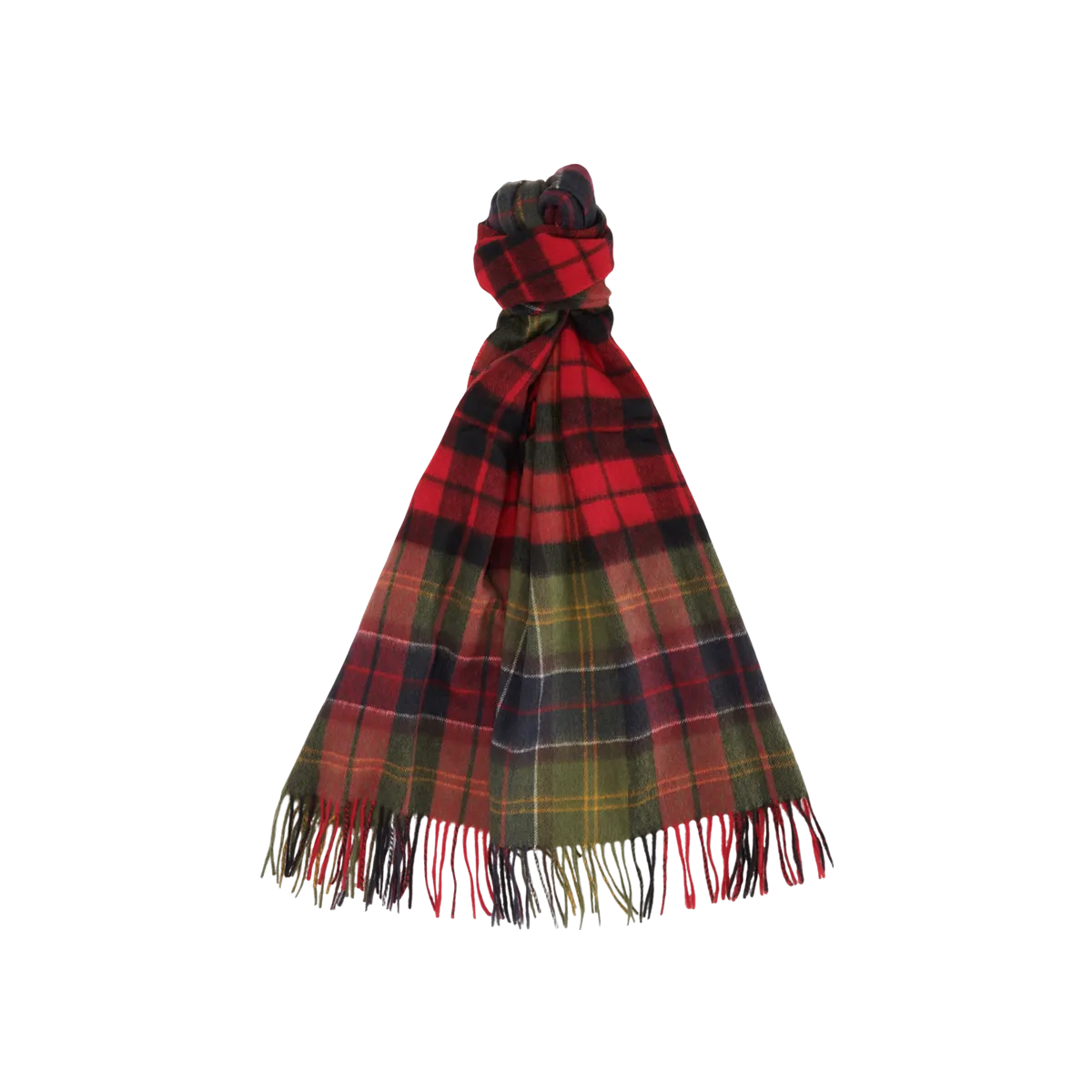 Barbour Brack Patchwork Tartan Scarf