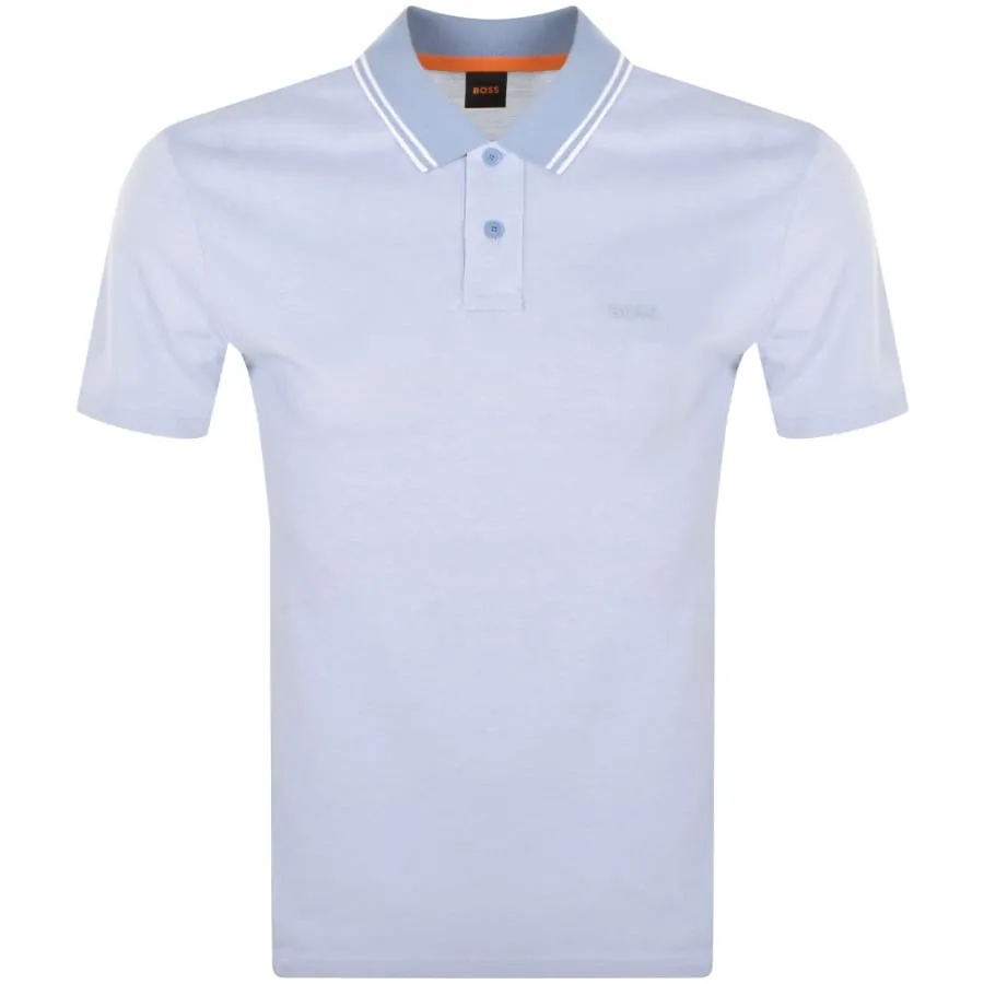 BOSS Oxford New Polo Blue