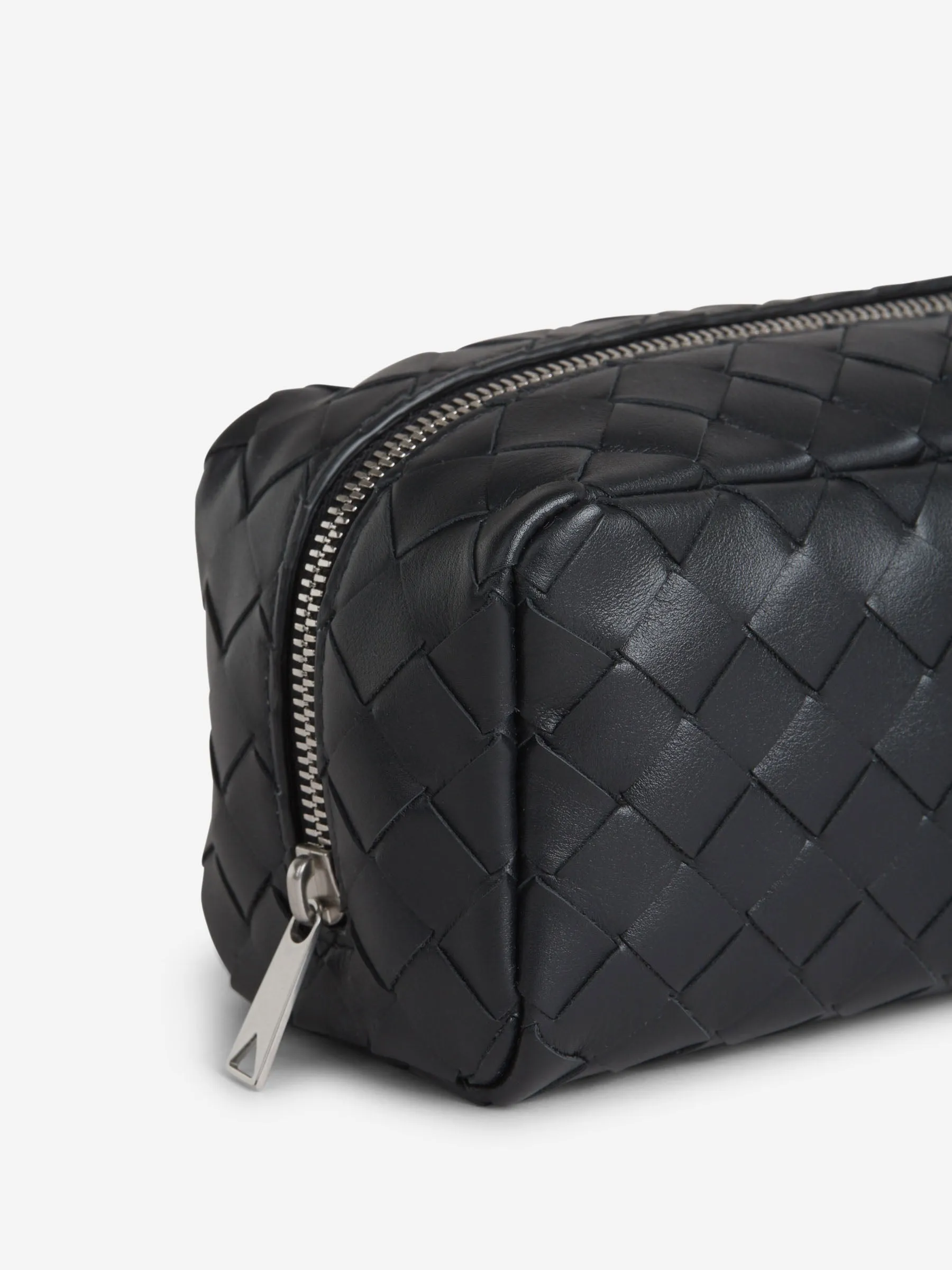 Bottega Veneta Intrecciato Leather Toiletry Bag 