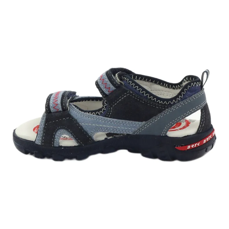 Boys' sandals Bartek 19113 blue red multicolored