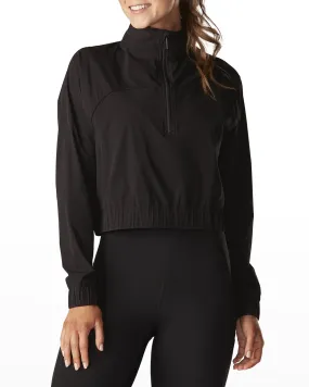 Breeze Ebony Half-Zip Pullover