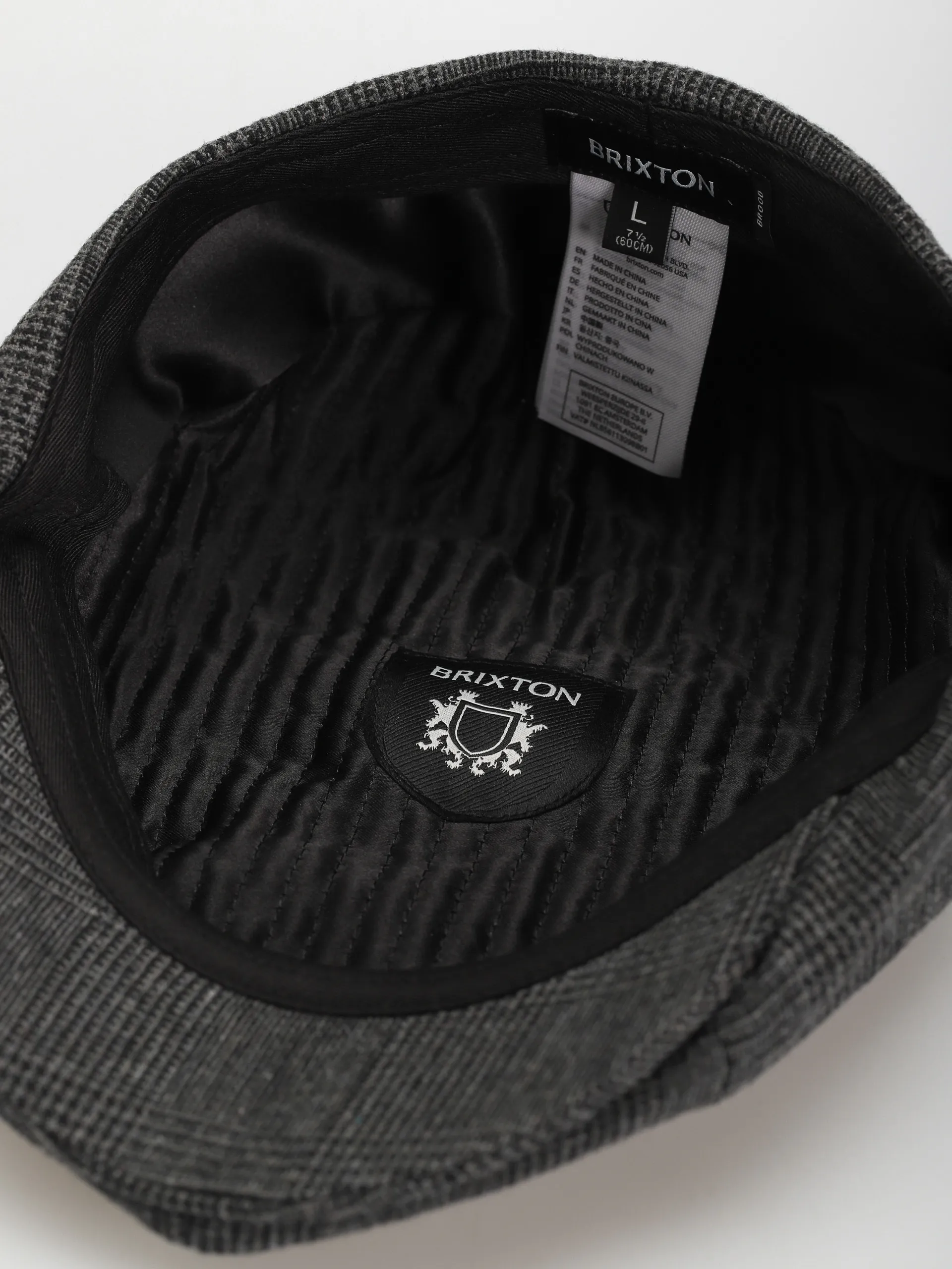 Brixton Brood Snap Cap Flat cap (charcoal)