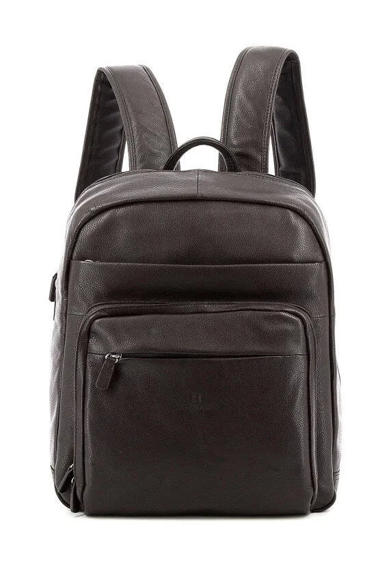 Brown leather backpack 461351