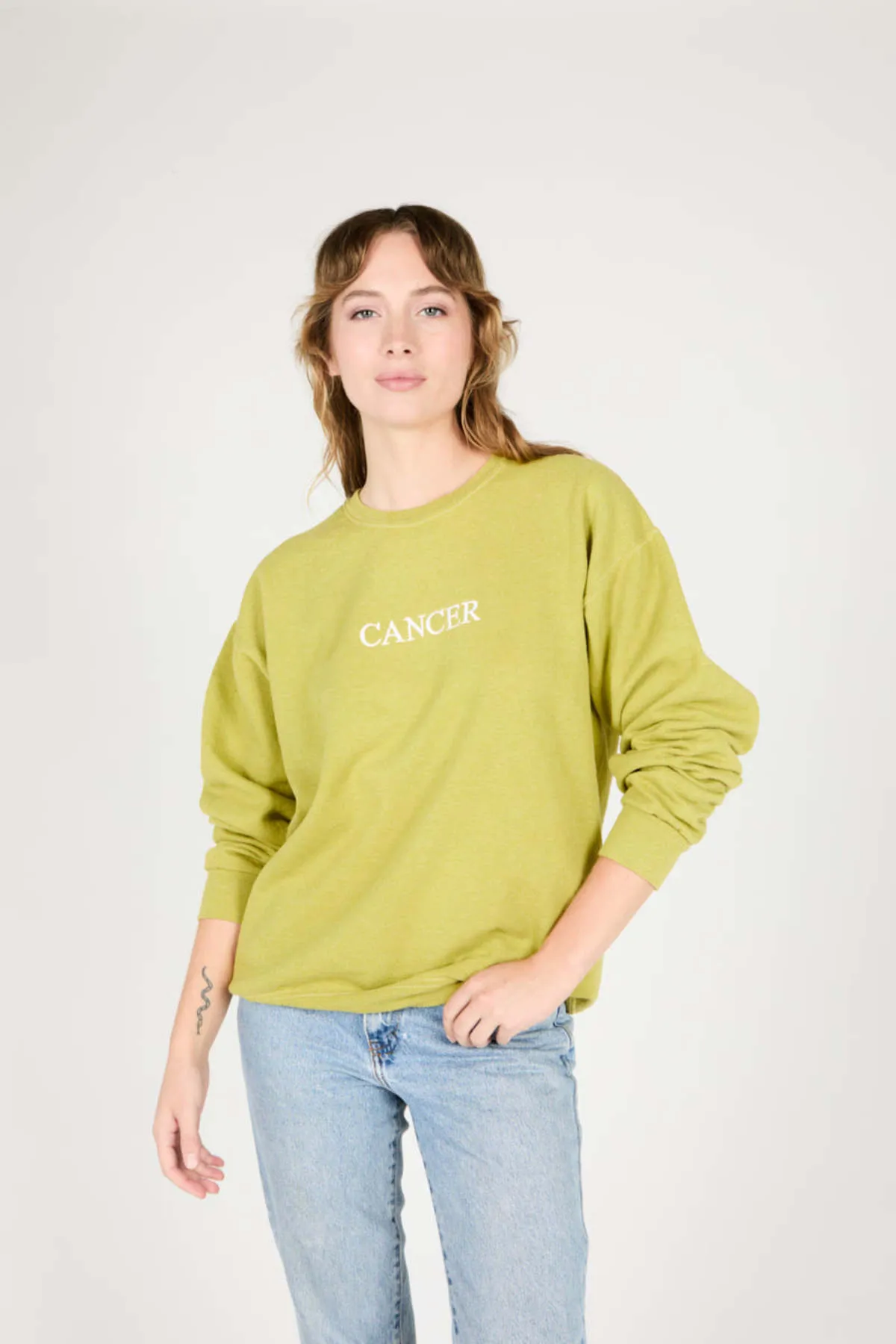 CANCER ZODIAC PULLOVER - Orchid/Mykonos Blue/Marigold