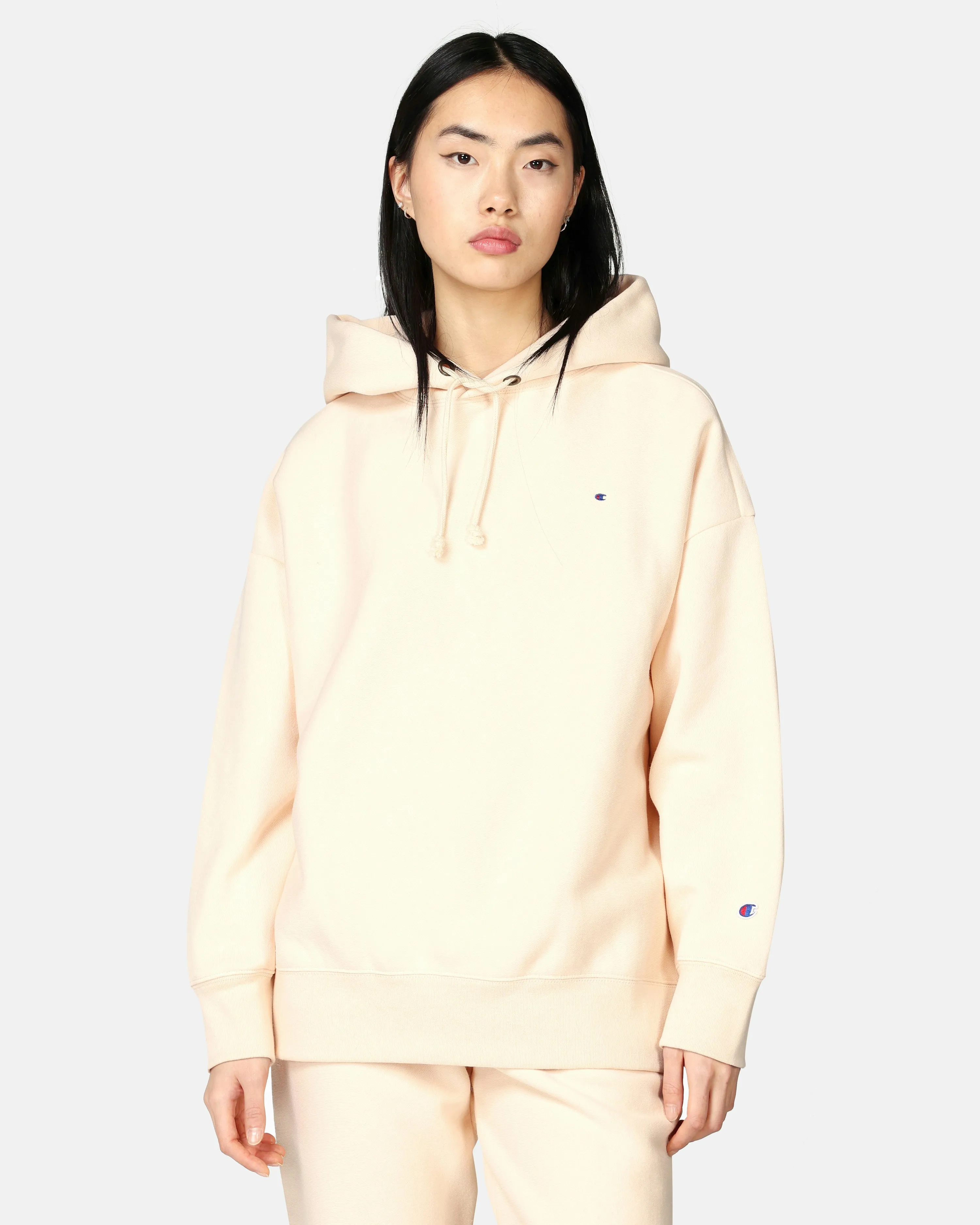 Champion Premium Basic Hoodie Pink | Women | Junkyard