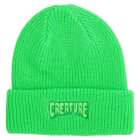 Creature Skateboards Logo Outline Long Shoreman Beanie