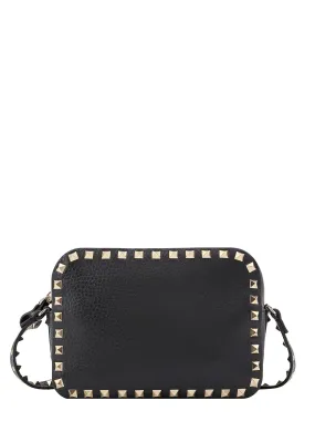 Cross-Body leather bag with iconic studs