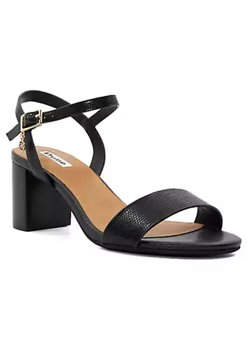 Dune London Ladies Black Jelly Casual Sandals | Grattan