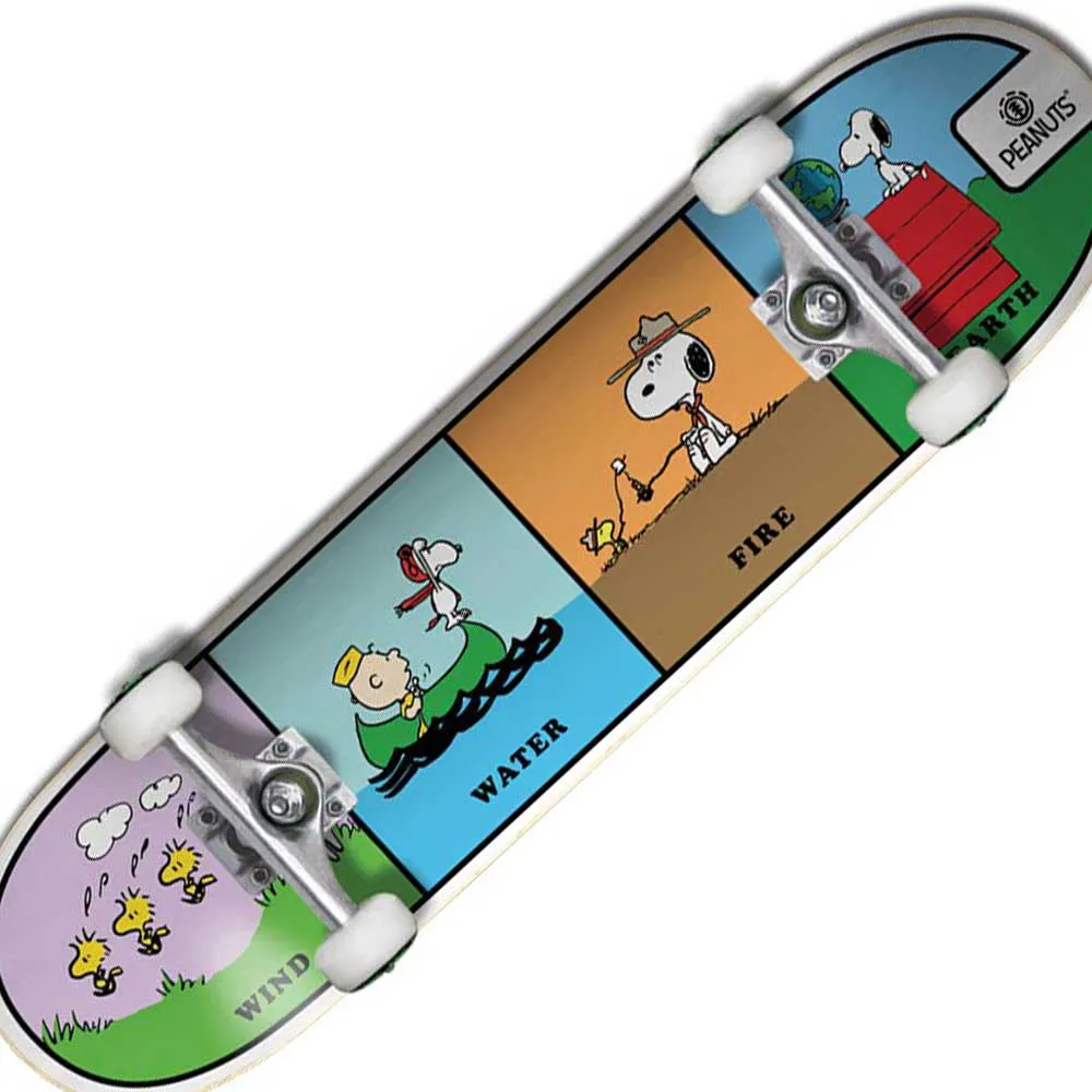 Element Peanuts Wind Water 8 Complete Skateboard