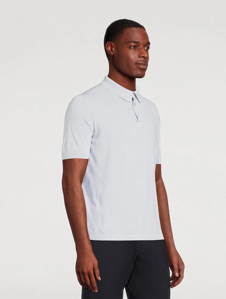 ELEVENTY Three-Button Polo Shirt