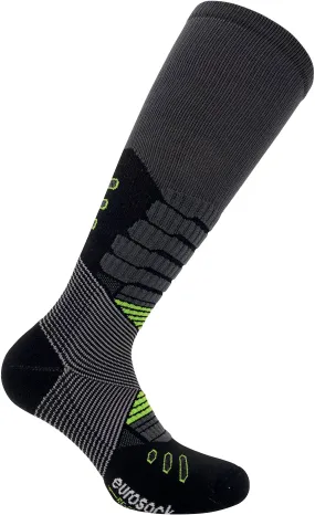 Eurosock Ski Compression Socks - Carbon-green - XL