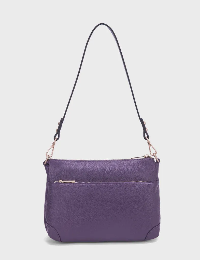 Faith Leather Bag Purple