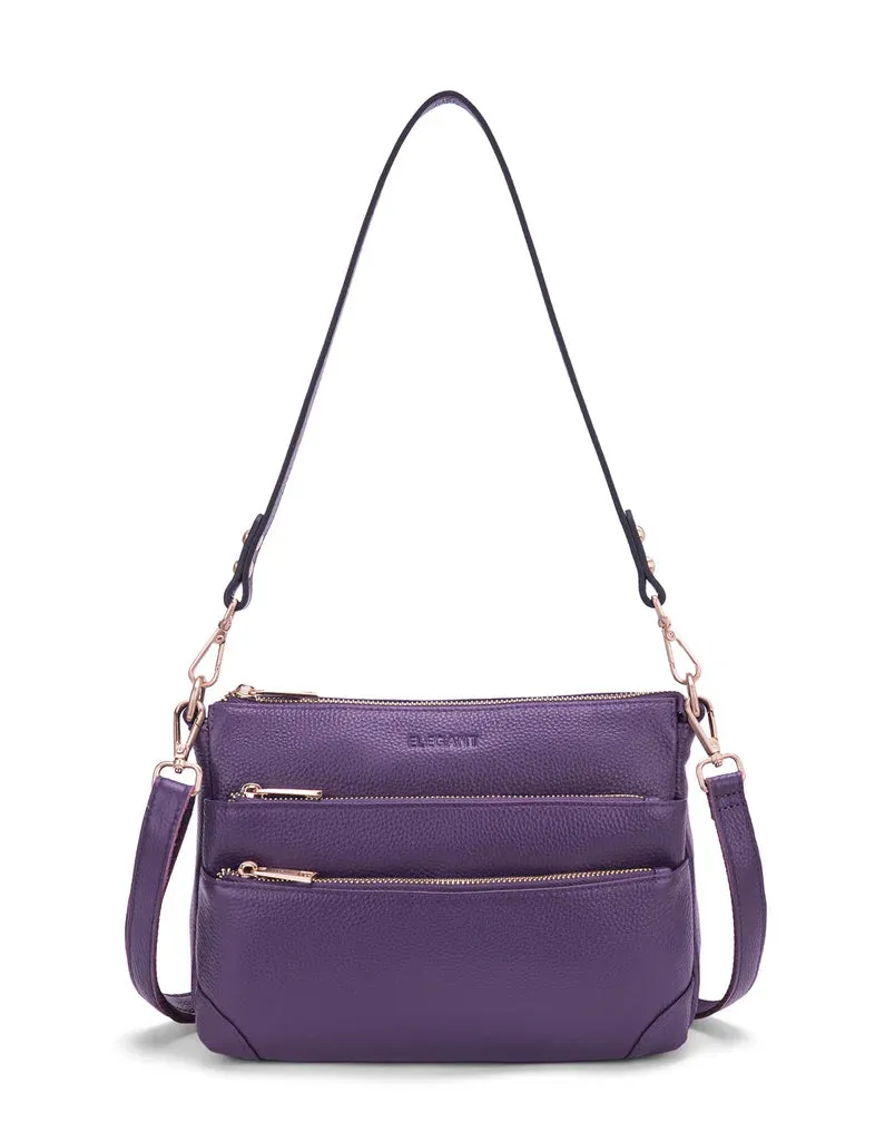 Faith Leather Bag Purple