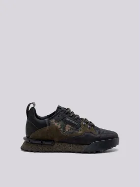 FIELD SPEED CAMO LACE-UP SNEAKERS