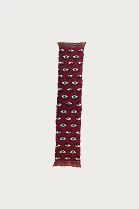 Fulling Wool HAPPY Scarf SPEAKEASY(Colorful) - Wine