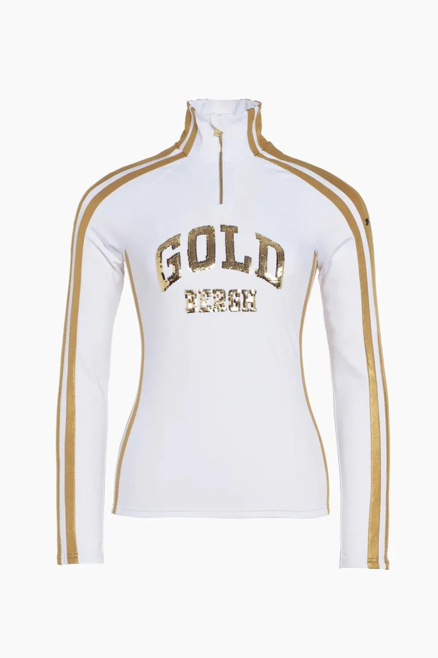 Goldbergh Goblet Ski Pully White/Gold