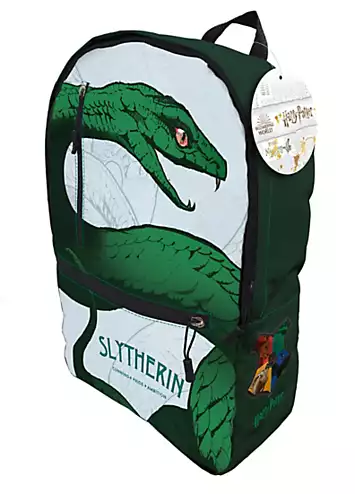 Harry Potter Kids Intricate Houses Slytherin Backpack | Grattan