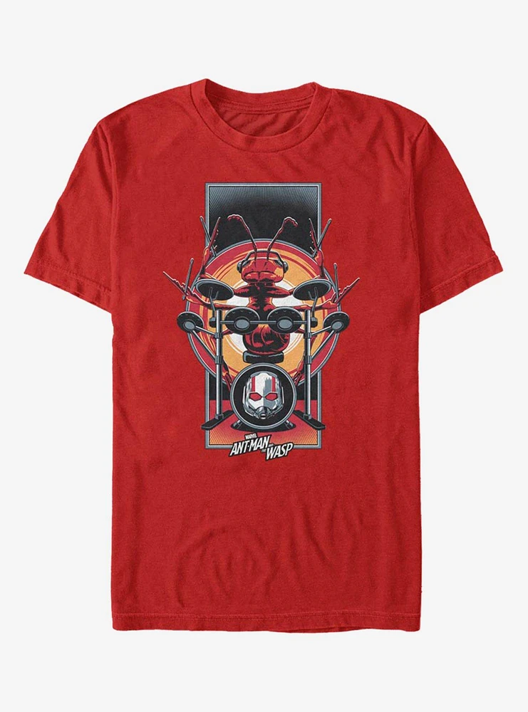 Hot Topic Marvel Ant-Man Ant Drummer T-Shirt