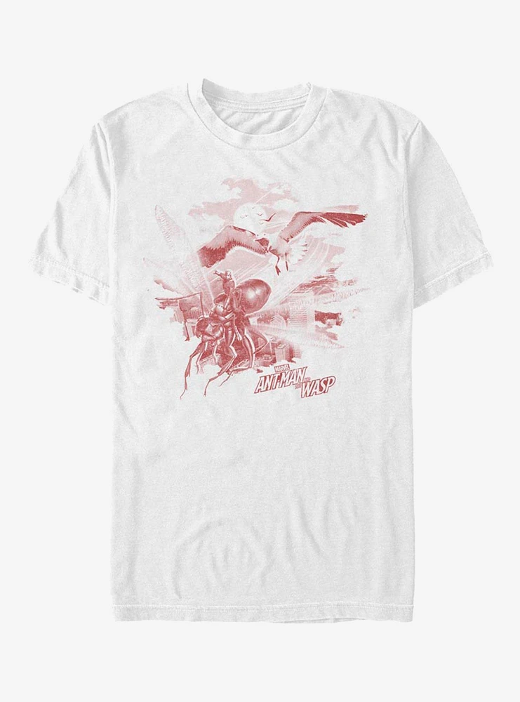 Hot Topic Marvel Ant-Man Seagull Incoming T-Shirt