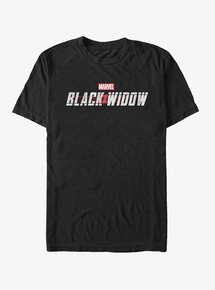 Hot Topic Marvel Black Widow Logo T-Shirt