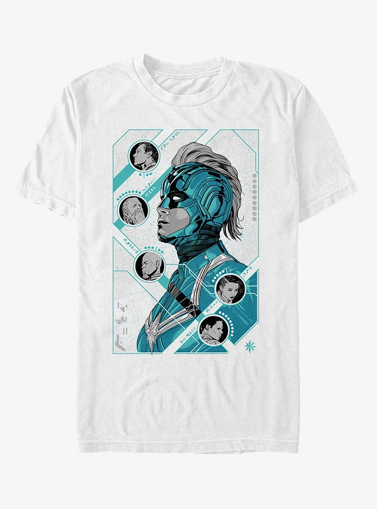 Hot Topic Marvel Captain Kree T-Shirt