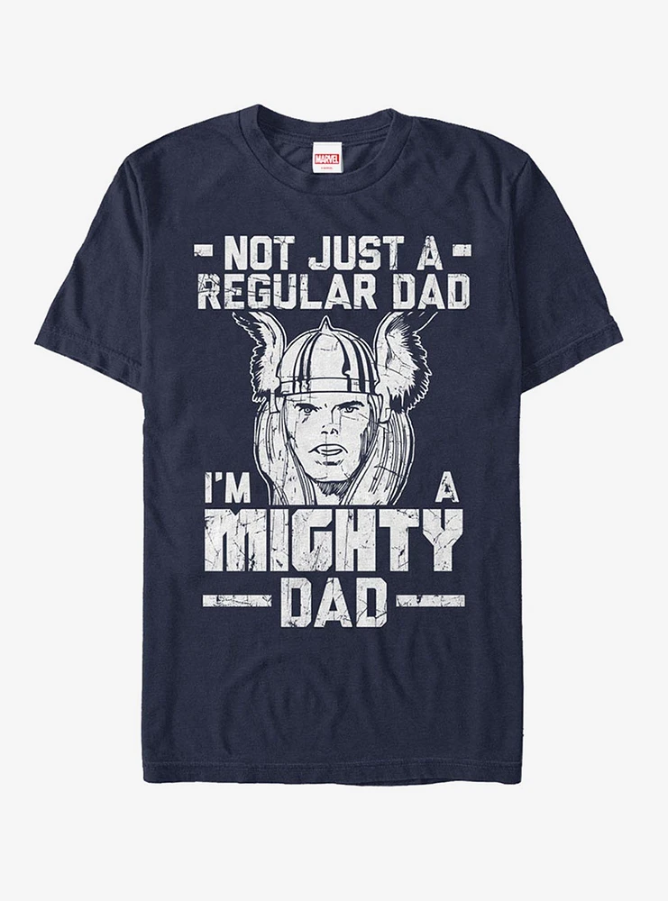 Hot Topic Marvel Father's Day Thor Not Regular Dad T-Shirt