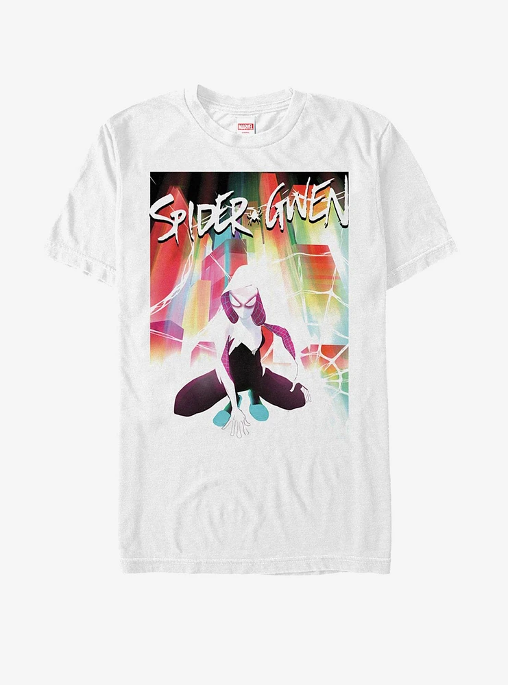 Hot Topic Marvel Ghost-Spider Comic Cover T-Shirt