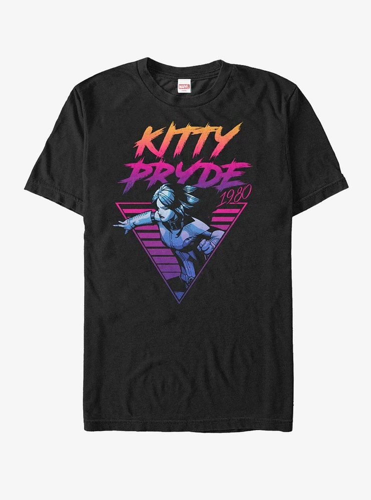 Hot Topic Marvel Neon Kitty Pryde T-Shirt