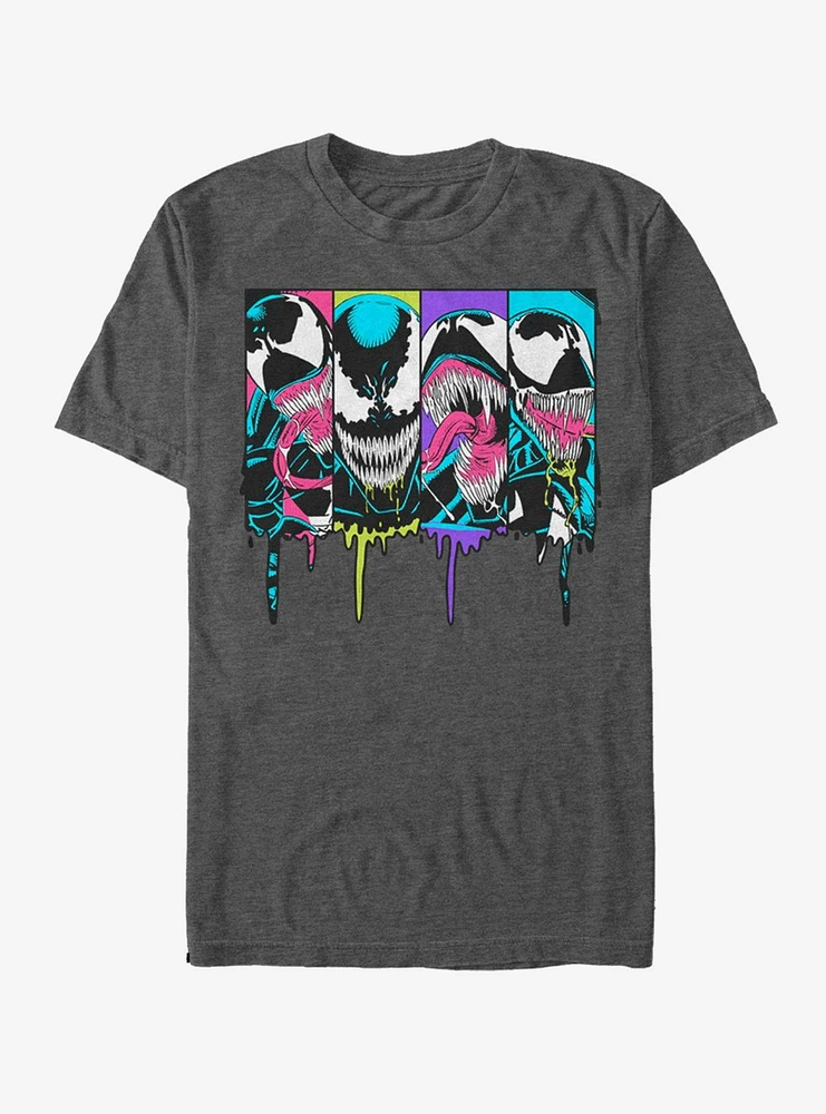 Hot Topic Marvel Neon Venom T-Shirt