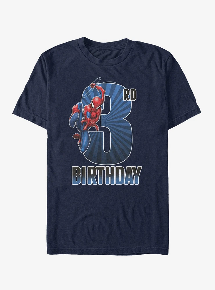 Hot Topic Marvel Spider-Man 3rd Bday T-Shirt