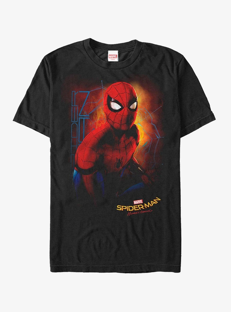 Hot Topic Marvel Spider-Man: Far From Home Spidey Smoke T-Shirt