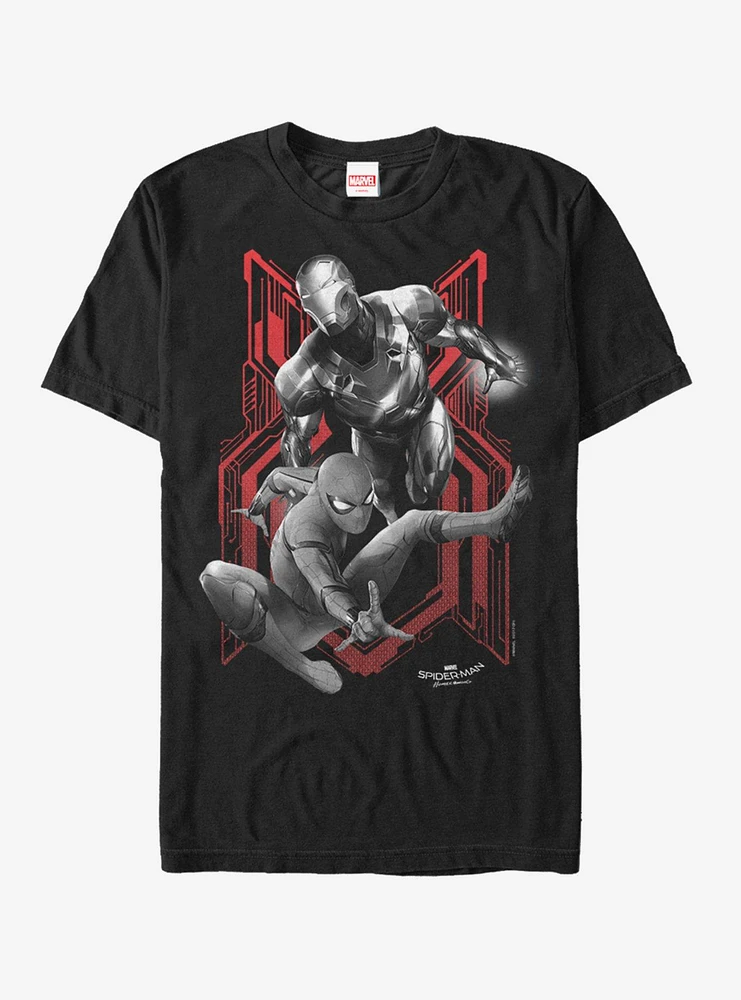 Hot Topic Marvel Spider-Man: Far From Home Team Stark T-Shirt