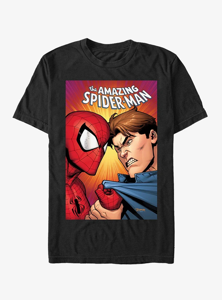 Hot Topic Marvel Spider-Man Fight Aug.18 T-Shirt