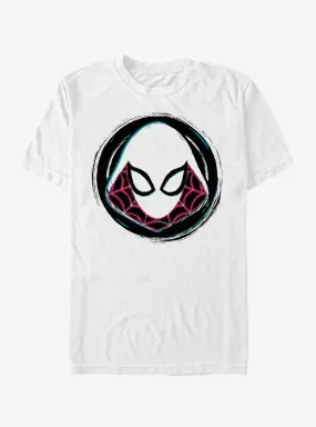 Hot Topic Marvel Spider-Man: Into The Spider-Verse Spider-Gwen Badge T-Shirt