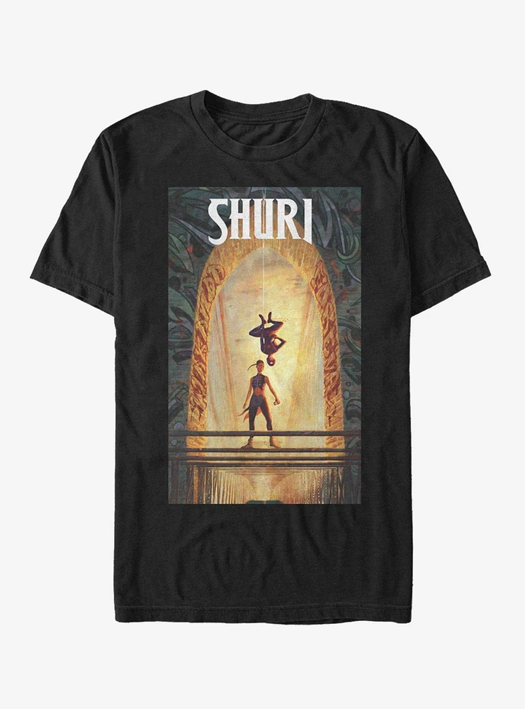 Hot Topic Marvel Spider-Man Shuri Miles T-Shirt