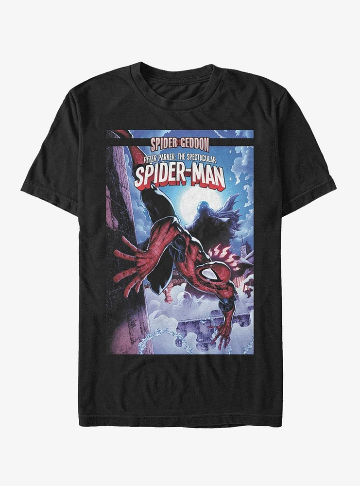 Hot Topic Marvel Spider-Man Spider Geddon Oct.18 T-Shirt