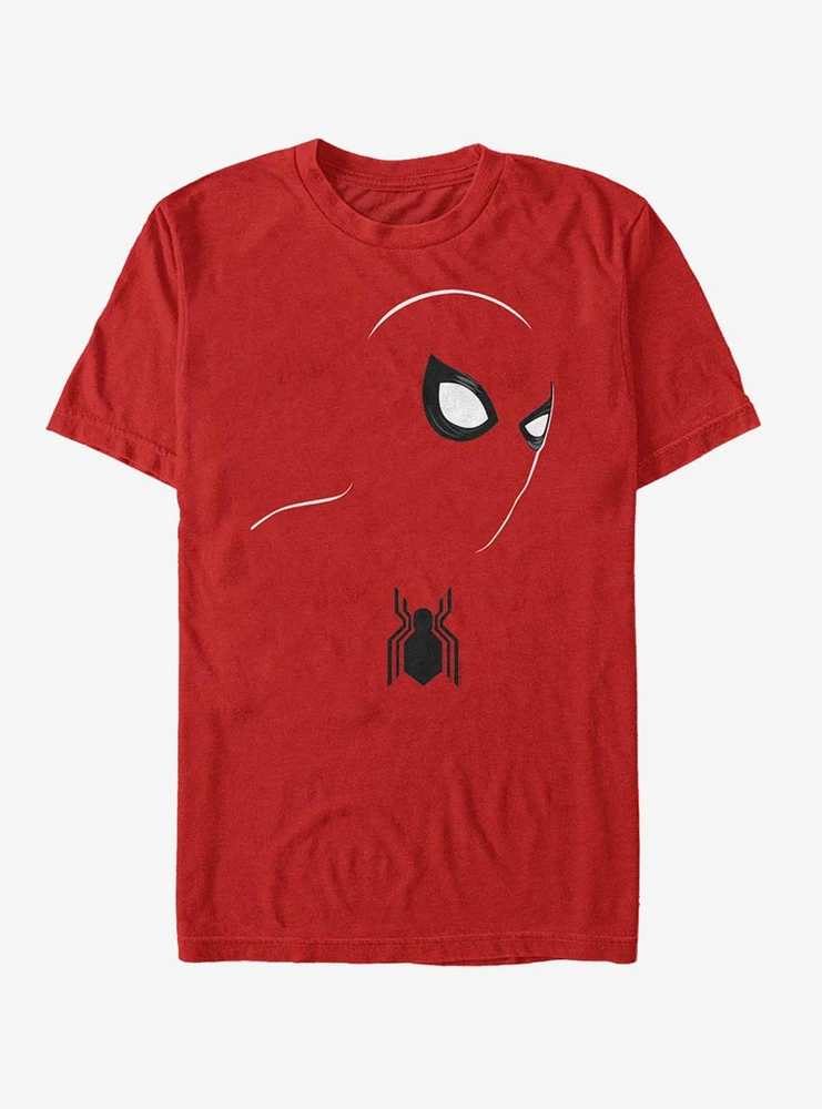 Hot Topic Marvel Spider-Man Spidey Face T-Shirt