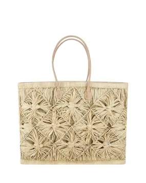 Iguazu Raffia Tote